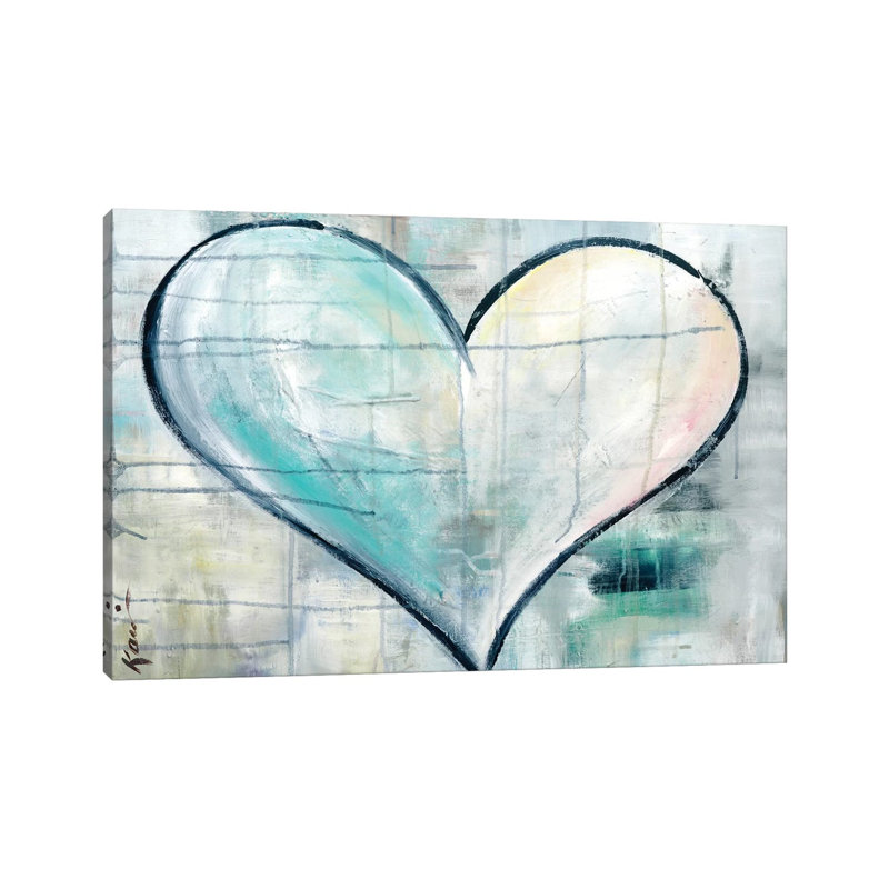 Look Of Love by Kami Lerner - Wrapped Canvas Painting, 20.32 cm H x 30.48 cm W