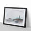 Blackpool Tower and Beach in Abstract - Framed Print-55686389-55686394