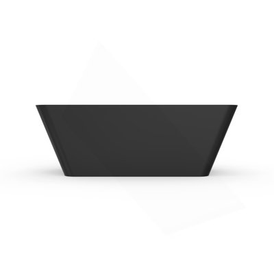 67 Inch Freestanding Solid Surface Soaking Bathtub For Bathroom