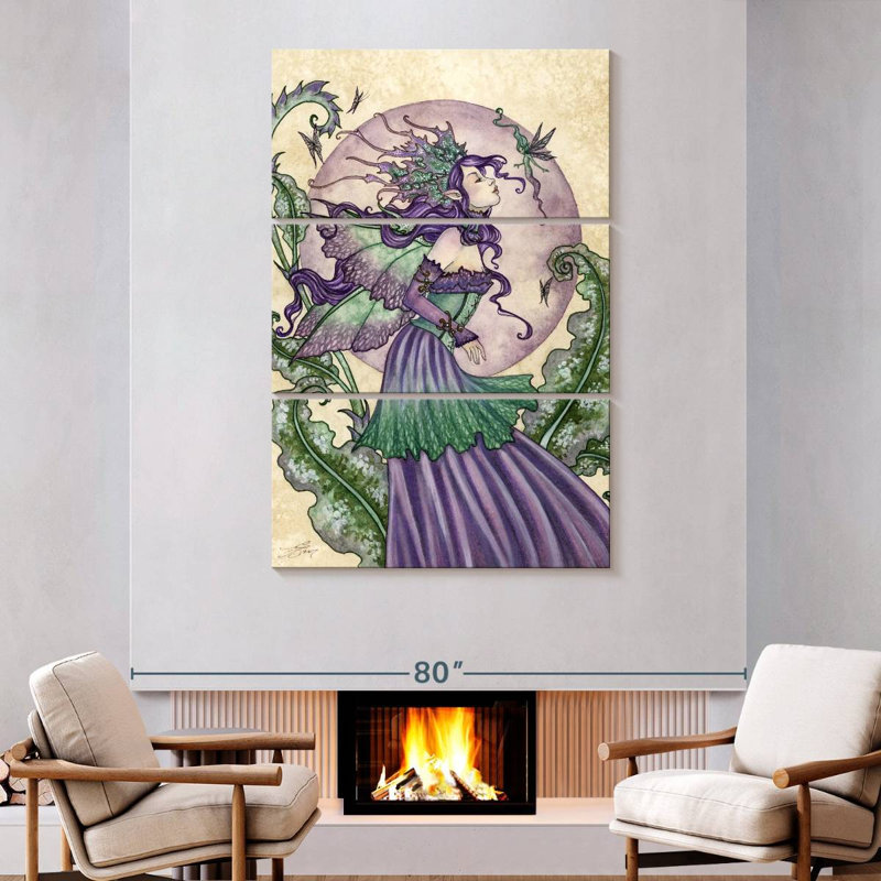 Kelan Pixie Gossip, 74" H x 48" W