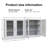 31'' H X 62'' D Wine Bar Cabinet with Adjustable Shelves Sideboard Buffet Liquor Cabinet Multi-purpose Home Bar for Kitchen and Living Room-1741730043
