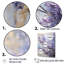 Lilas mauves pastel mauve et doré - art mural lilas pour le salon-1074363206-1074363207