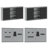 Set Of 6 Steel Large Tool Storage Rectangular-546580560