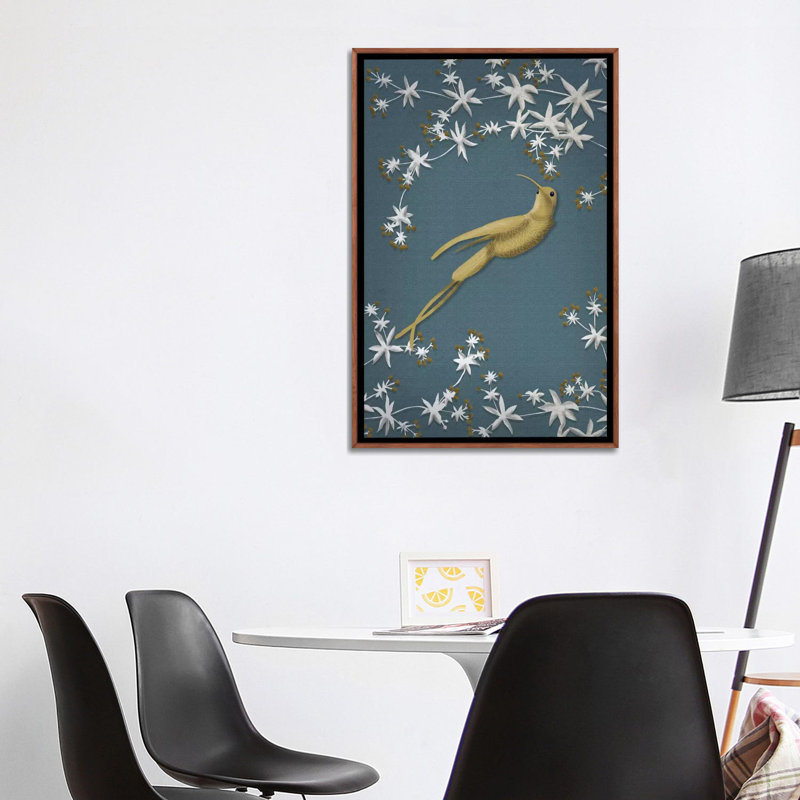 «Llama Dapper» par Fab Funky - impression d'art graphique, Aucun mat, Toile avec cadre noir patiné