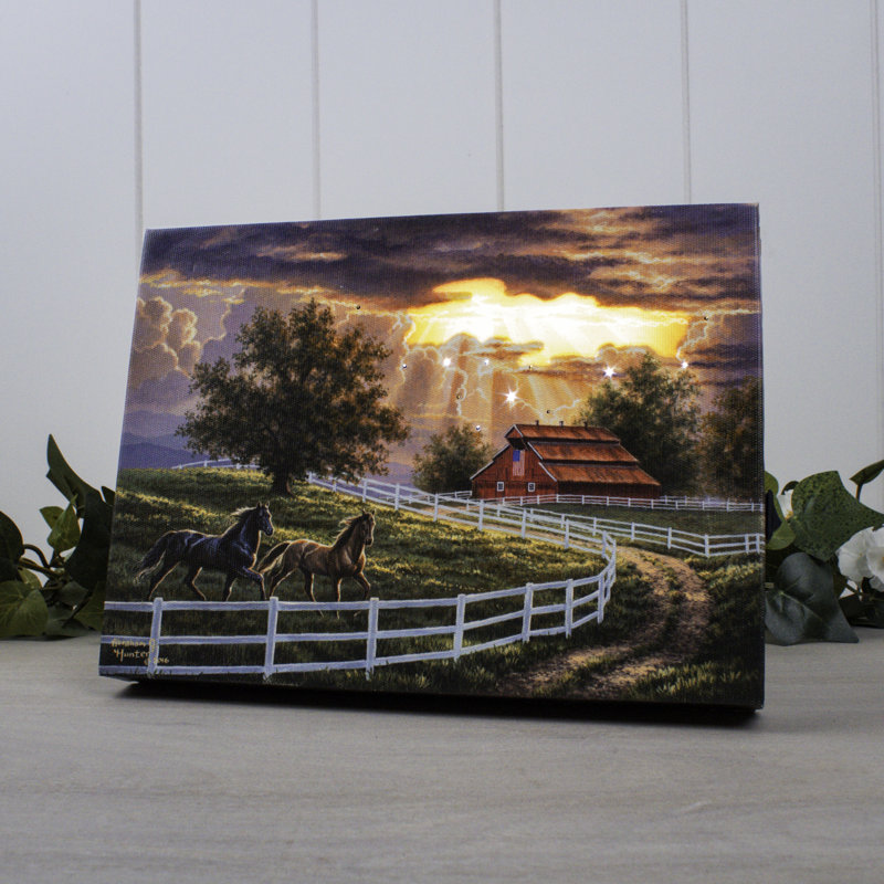 Mini toile de fond de chevalet 8 x 6 Tennessee Home