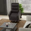 Fauteuil relevable en similicuir gris Bentley-822384370