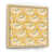 Toile avec cadre flottant beige