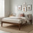 Marialana Contemporary Solid Wood Platform Bed with 13 Support Slats-2014991623-2014991620