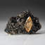 Home Décor Golden Calcite on Sphalerite Matrix