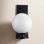 Violante Single Light Globe Outdoor Wall Light