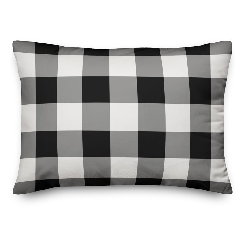  Dashing Through the Snow Truck Lumbar Pillow, Outdoor