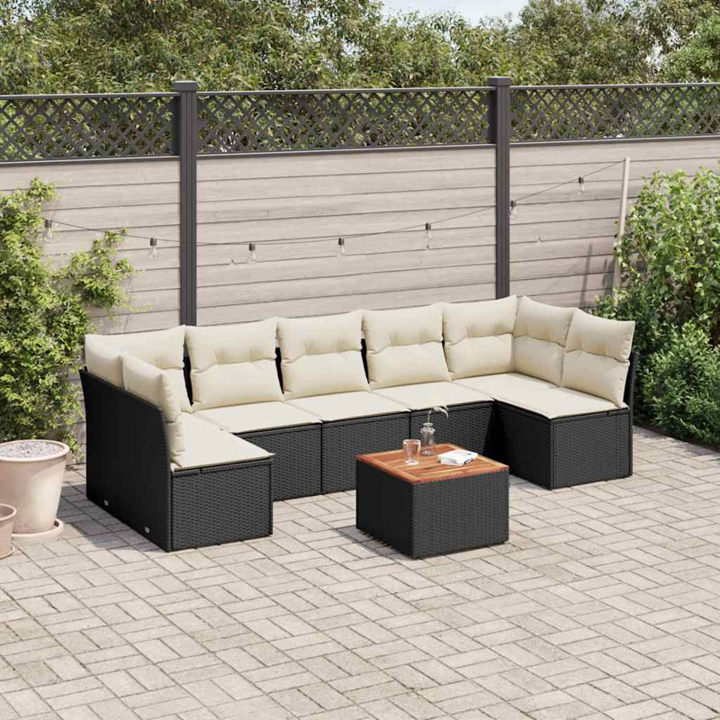 Ensemble de canapé de jardin Vidaxl