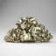 Genuine Pyrite Cluster