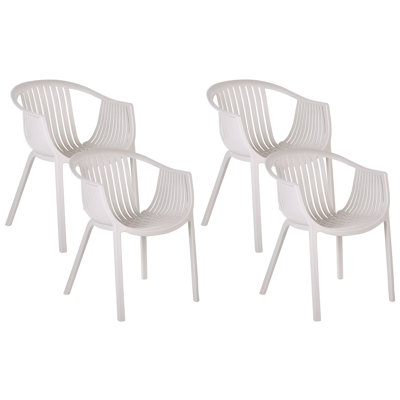 Anjali Stackable Outdoor Patio Dining Armchair