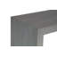 Waterfall Console Table in Weathered Gray