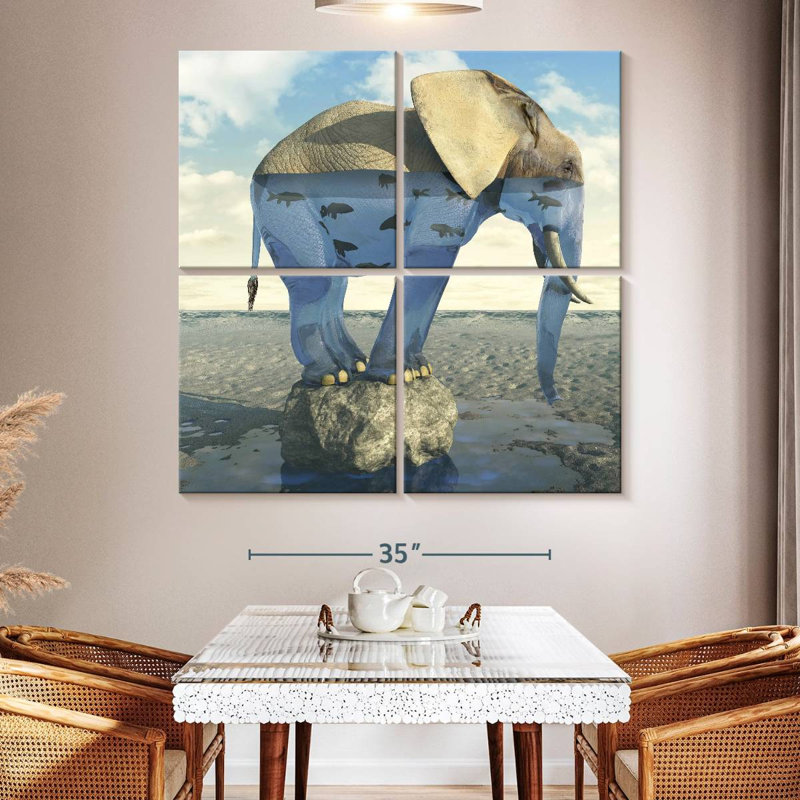 Brampt Drinking Problem, 50" H x 50" W