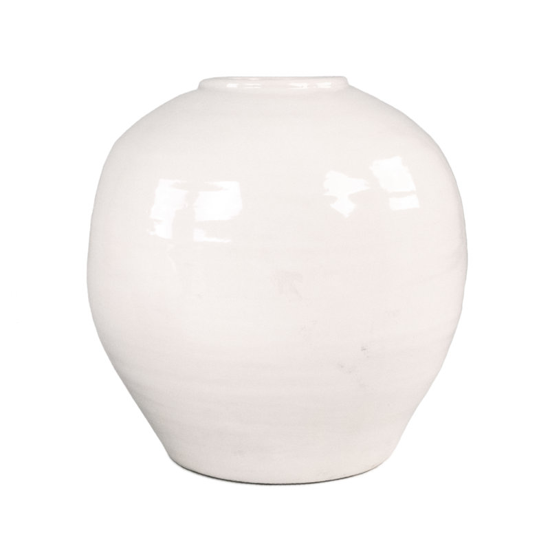 Emperatriz Ceramic Table Vase, 14" H x 14" W x 14" D