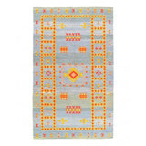 Ikat Area Rug in Blue