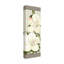 Art mural sur toile tendue - Gail Fraser «Alabaster Blossoms - Vertical Panel», art mural pour salon, chambre à coucher ou bureau - 10 x 32