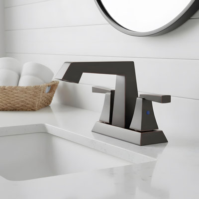 Modern Bathroom Sink Faucet with 2-Handle