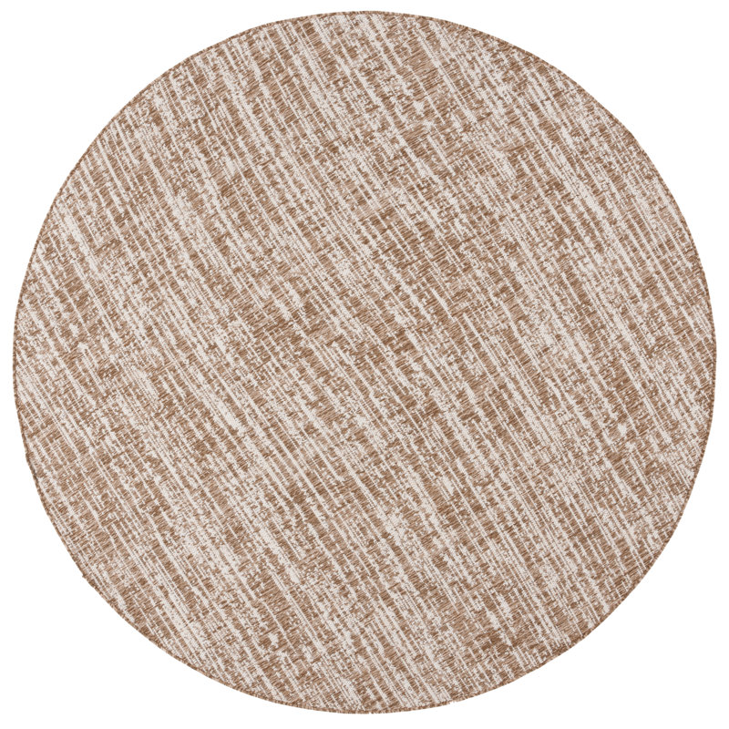 Chanlee Performance Performance Abstract Rug, Round 6'7"
