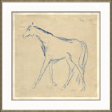 At The Zoo Sketch Series - Horse Giclee Print by Soicher Marin Archives