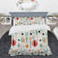 Pastel Scandinavian Geometric Shapes V - Ensemble de housse de couette géométrique-1995354462