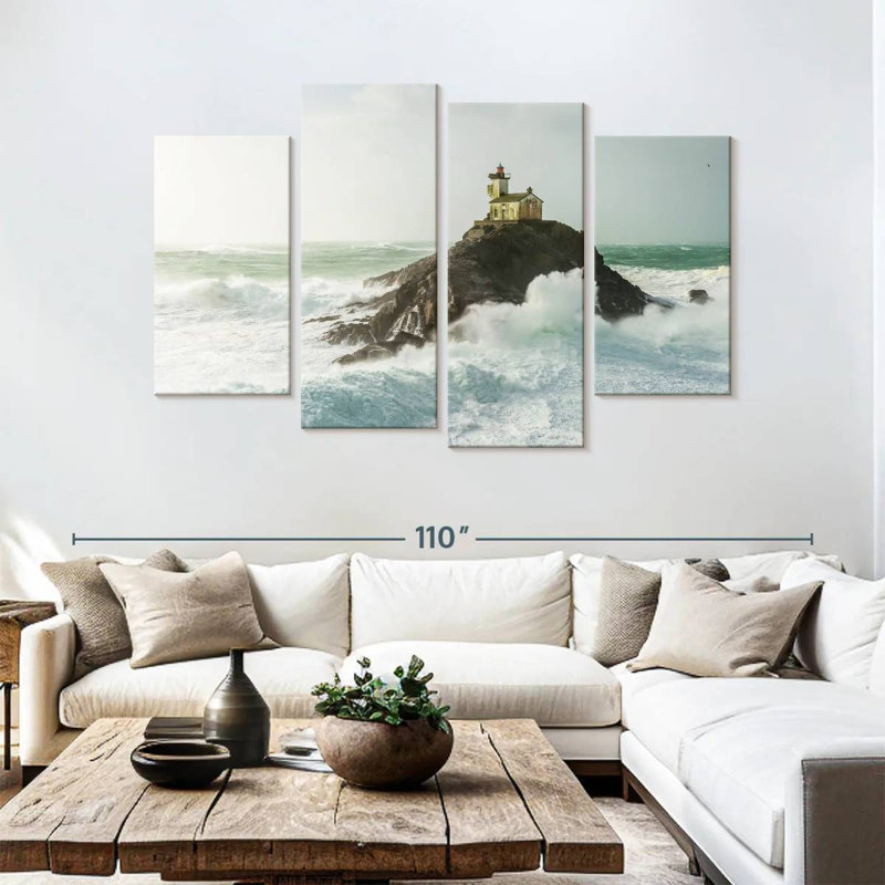 Phare Alvord Tevennec, H 54 po x l 84 po