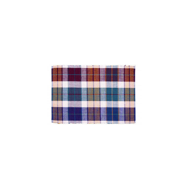 Mantz Cotton Plaid Rectangle Placemat