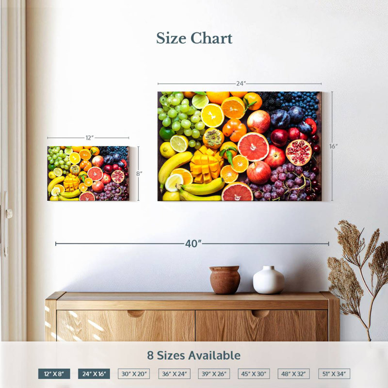 Yarlin Fruit Board, 16" H x 24" W