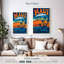 Maui Surfing Paradise sur toile-1362613180