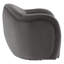 Fauteuil pivotant en velours Compose Performance-105239524