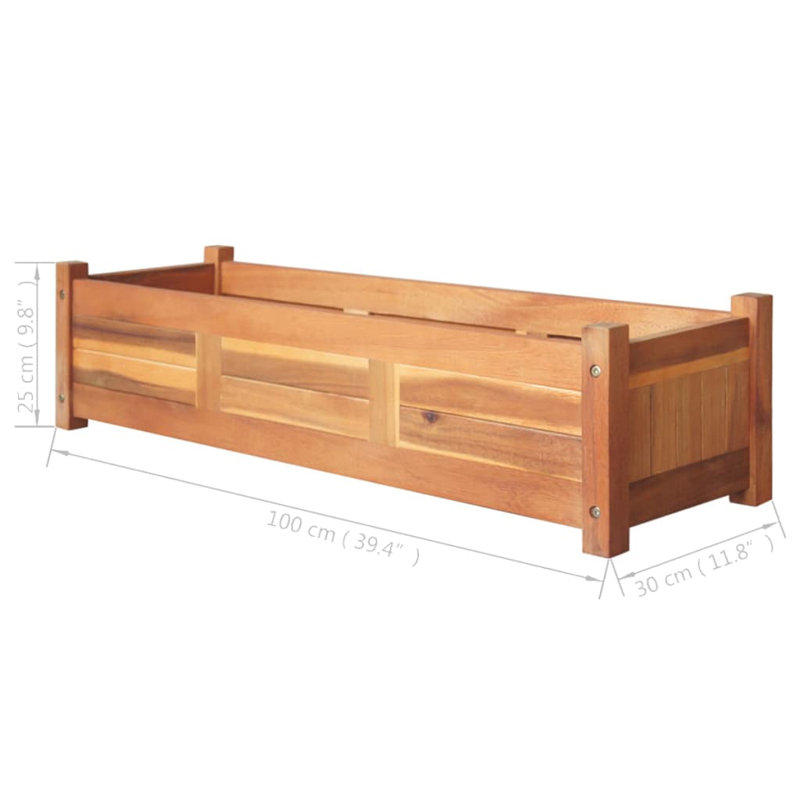 Ian Wood Planter Box