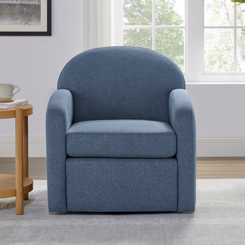 Fauteuil pivotant, Bleu