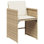 George Oliver Patio Chairs With Cushions 4 Pcs Poly Rattan