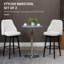 Tabouret de bar rotatif 29,5 po Annaleya-373974284