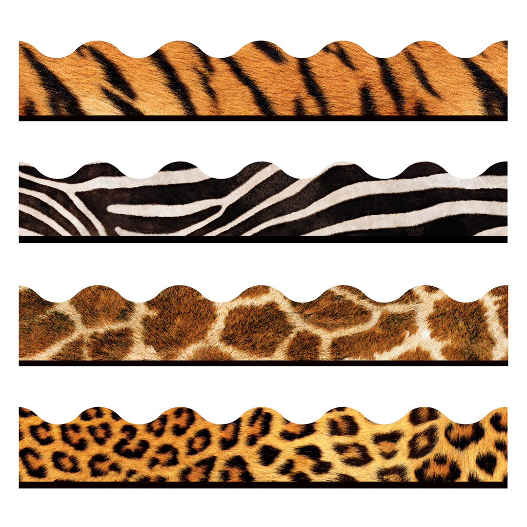 Animal Prints Contains Classroom Border TREND enterprises, Inc.