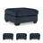 Kleban Oversized Accent Ottoman-355624958