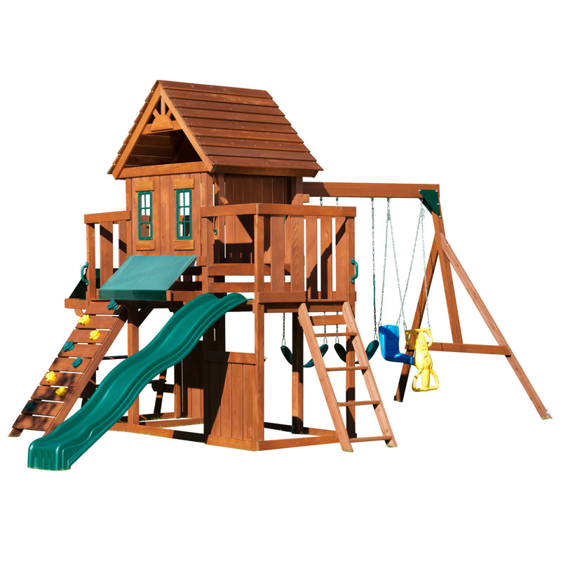 Winchester Wood Complete Swing Set