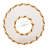6" Wide Faux Rawhide Shade