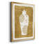 Toile encadrée de qualité supérieure Golden Urn II - prête à être accrochée-483224720-483224731
