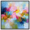 «Summer Spray», impression sur toile encadrée par Art Remedy, cadre noir, 16 x 16