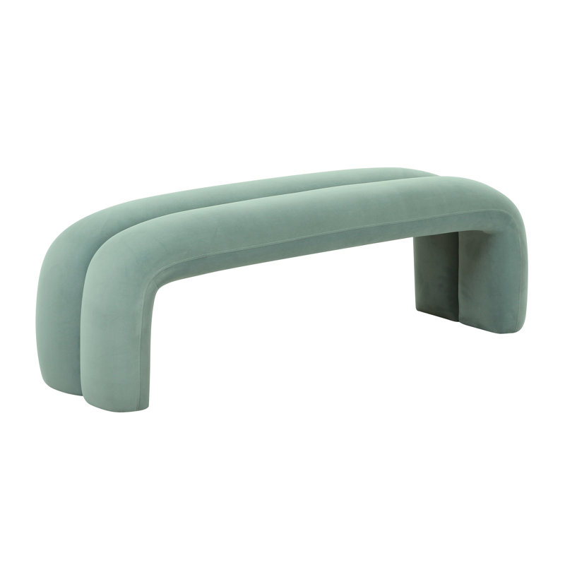 Banc rembourré Oriole, Vert