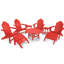 Ensemble de conversation 9 pièces POLYWOOD Long Island Adirondack-39398945