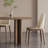Simple retro style rectangular dining table-103283257