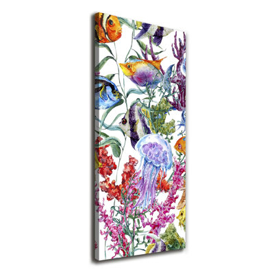 Underwater World - Wrapped Canvas Print
