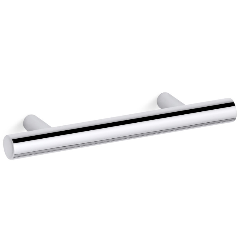 Purist® 3" Center to Center Bar Pull, Vibrant French Gold
