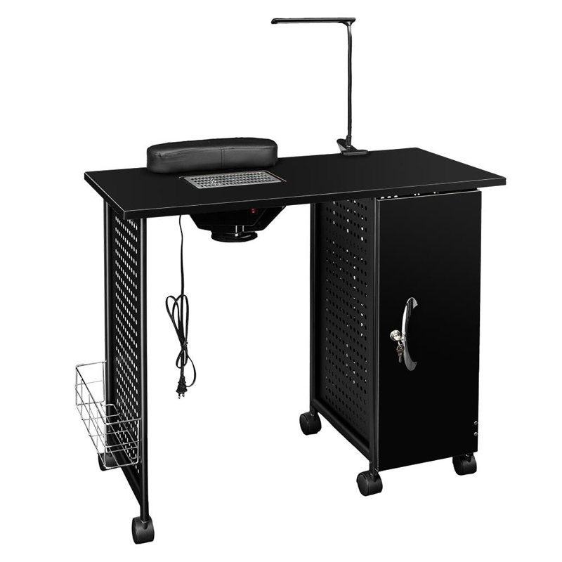 Bureau clou en métal Salon Manicure