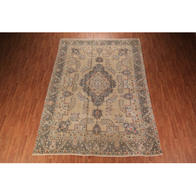 Geometric Traditional Area Rug 9x13