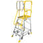Échelle plateforme en aluminium 375 lb